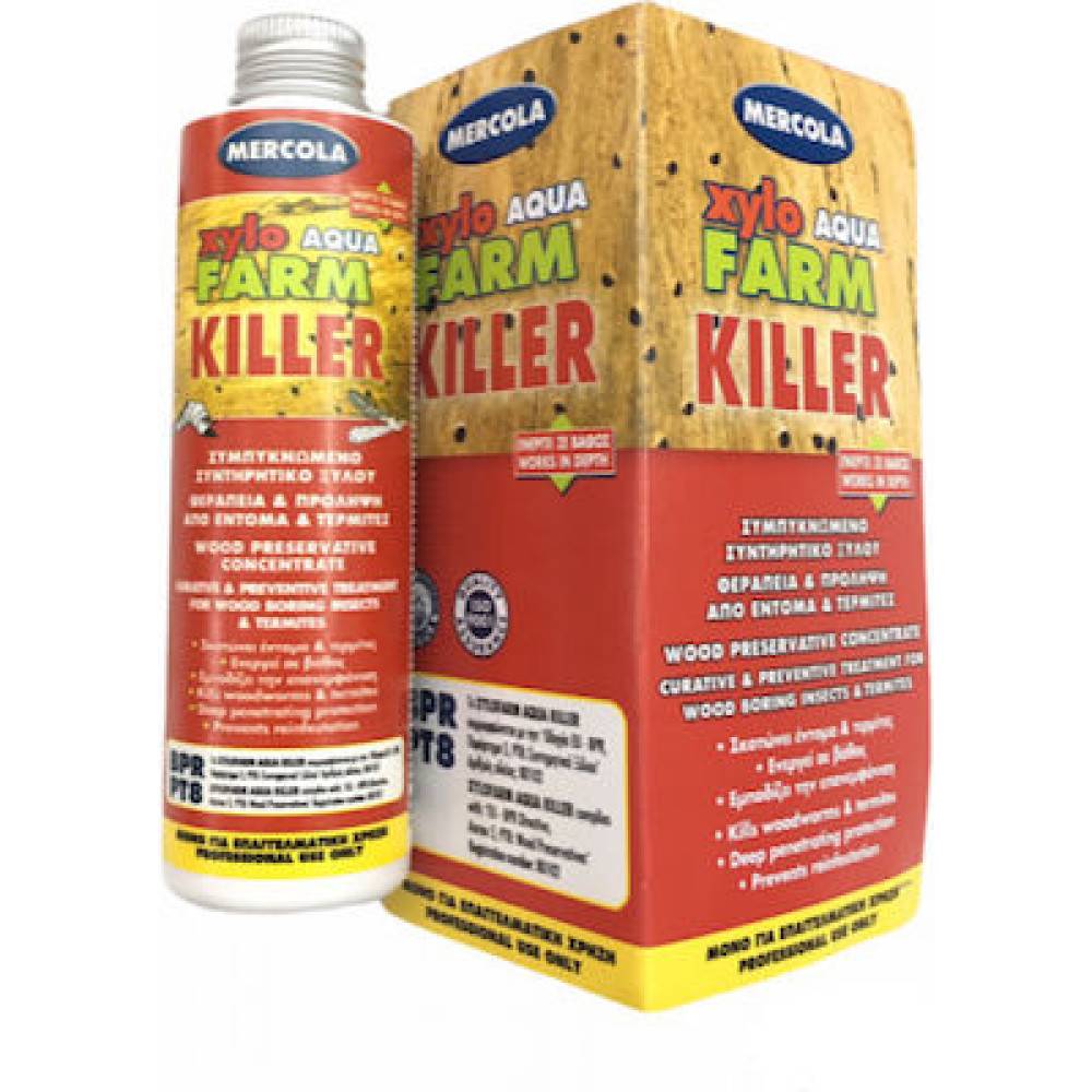 XYLO FARM KILLER AQUA 150ML MERCOLA (ΣΥΝΤΗΡΗΤΙΚΟ ΞΥΛΟΥ)