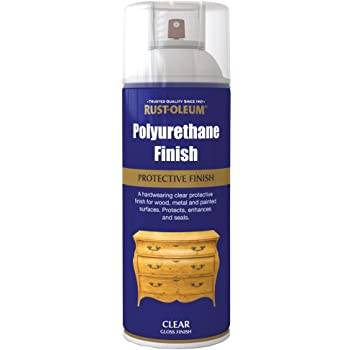 POLYURETHANE VARNISHES CLEAR / GLOSS 400ML RUSTOLEUM 