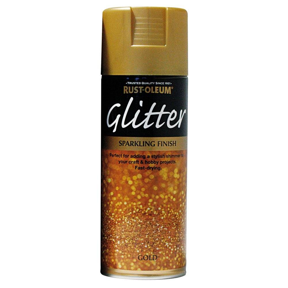 ΑΚΡΥΛΙΚΟ ΣΠΡΕΙ ΧΡΩΜΑ GLITTER ΧΡΥΣΟ 400ML RUSTOLEUM 