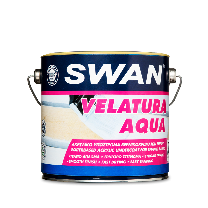 VELATURA AQUA ENAMEL PRIMER 750ML WHITE SWAN