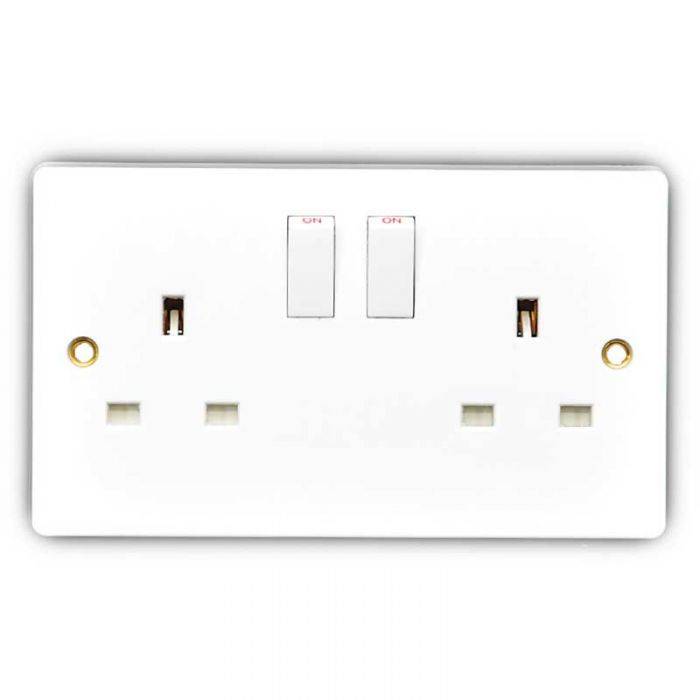 SOCKET DOUBLE  13A 