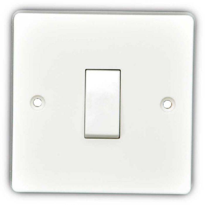 SOCKET 1 GANG 1 WAY LIGHT SWITCHED 13A 