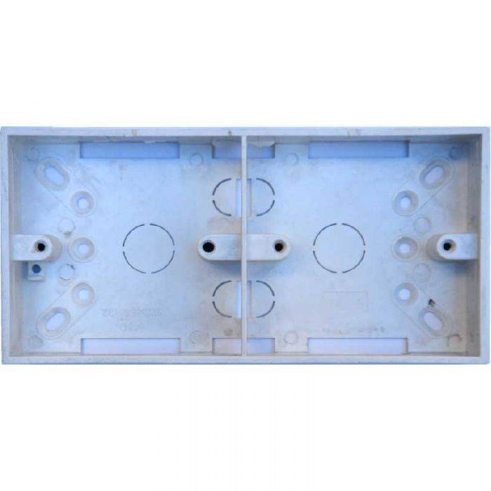 SURFACE PVC BOX 2G