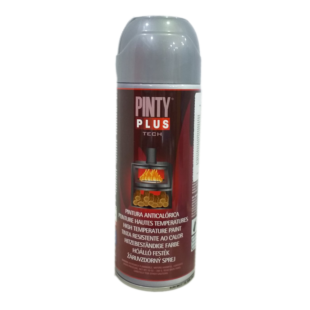 ACRYLIC PAINT SPRAY SILVER HIGH TEMPERATURE A150 400ML EVOLUTION 