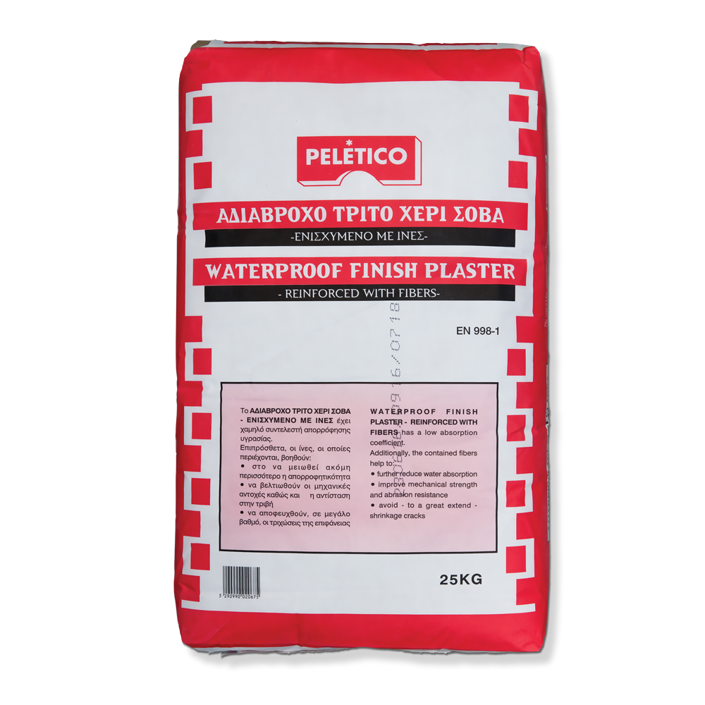 WATERPROOF FINISH PLASTER 25KG