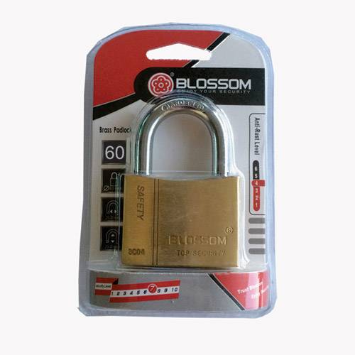 PADLOCK 60MM + 3 KEYS BLOSSOM