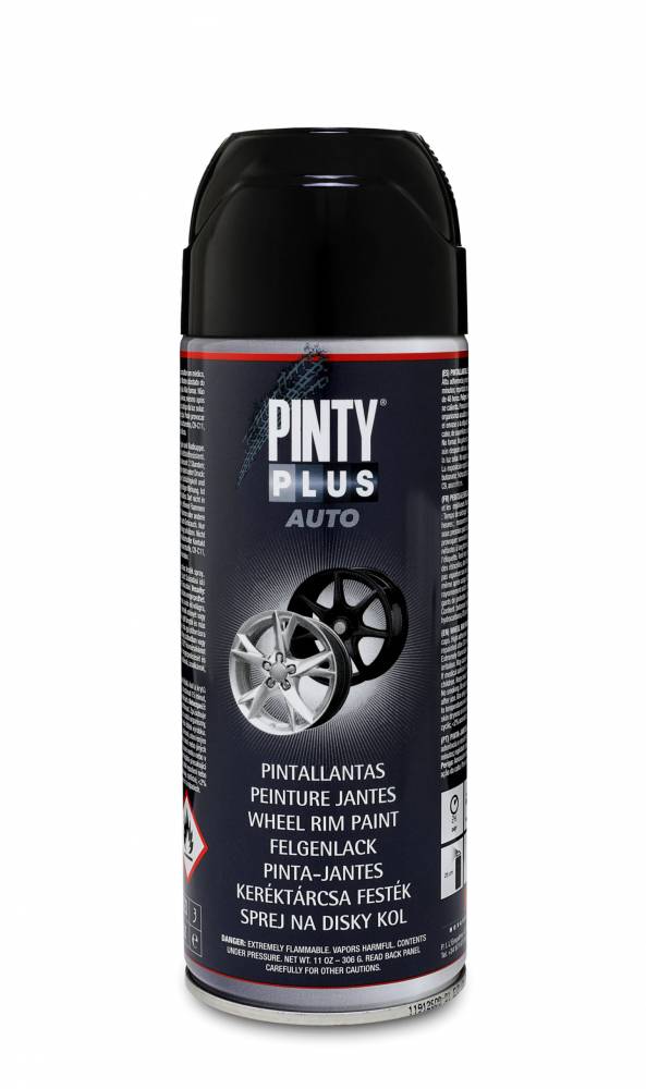 CRYLIC PAINT SPRAY BLACK WHEEL L150 400ML (FOR RIMS)