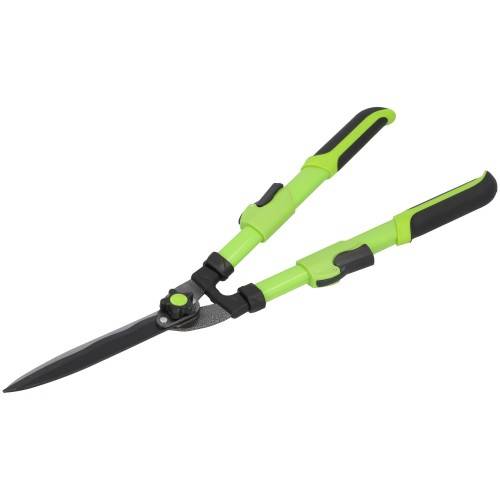 FORESTER PREMIUM TELESCOPIC WAVY-BLADE HEDGE SHEARS 680-830MM