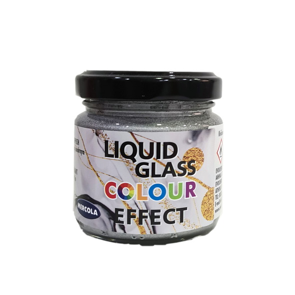 SWAN COLOUR LIQUID GLASS 80ML SILVER