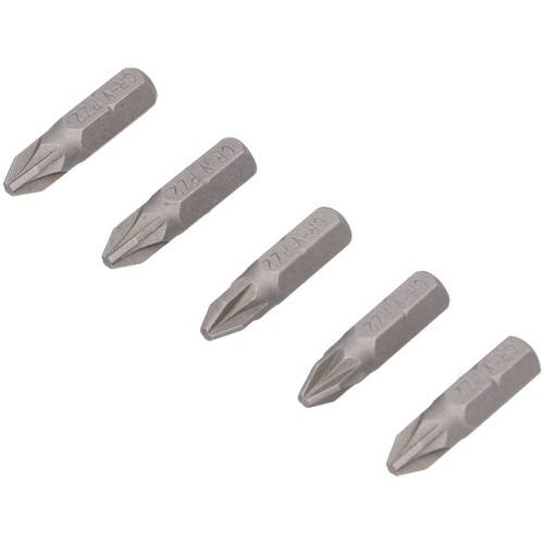 DRAUMET SCREWDRIVER BIT SET PZ2 5PCS