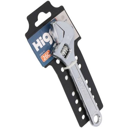 HIGO ADJUSTABLE WRENCH 6''/150 19MM 