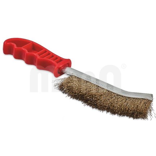 WIRE BRUSH WITH PLASTIC HANDLE MAAN 