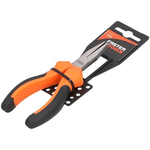 FASTER TOOLS MINI FLAT NOSE PLIERS 125MM 