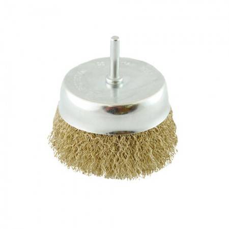 FASTER TOOLS WIRE UP BRUSH WITH UP BRASS 65MM