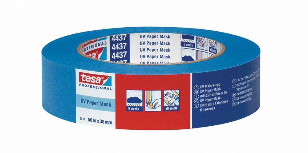 UV PAPER TAPE TESA 38MMX50M BLUE EXTERIOR USE