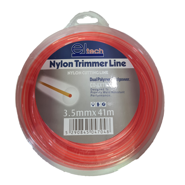 NYLON TRIMMER LINE 3.5X41M ELTECH CIRCLE