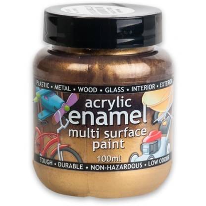 ACRYLIC ENAMEL PAINT COPPER (49) 100G