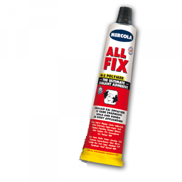 ALL FIX CLEAR 80ML (MS polymer adhesive and sealant)