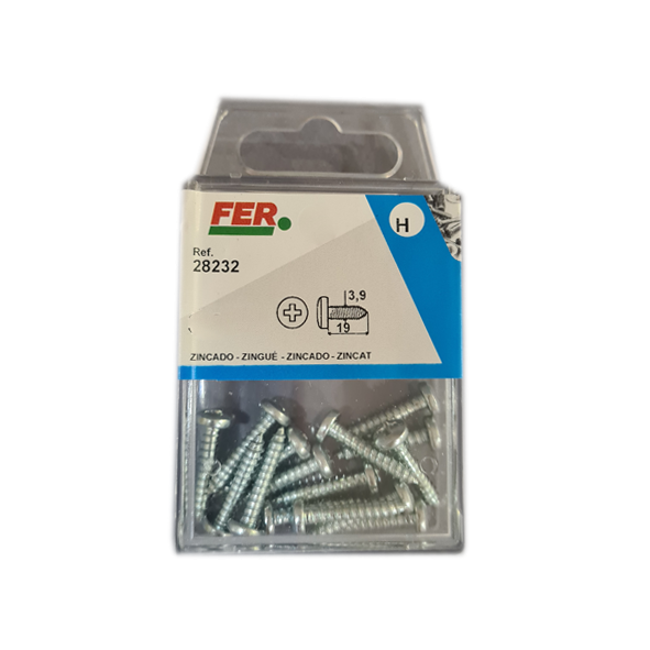 SELF DRILLING TAPPING SCREWS 4.8X13MM 20PCS 