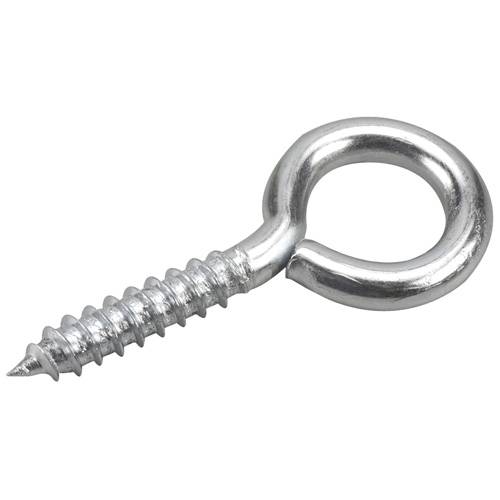 HOOK SCREW CLOSE EYE ZINC 18X40 10 ΤΕΜΑΧΙΑ FER