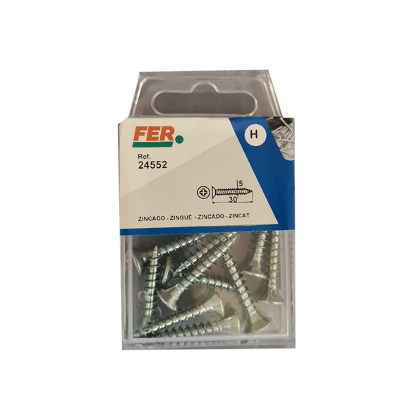ΞΥΛΟΒΙΔΕΣ ΓΑΛΒΑΝΙΖΕ 2.5X16MM 30PCS FER