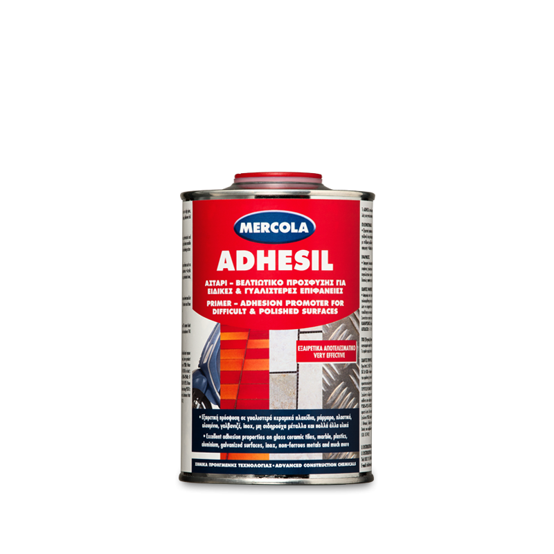  ADHESIL 1 Liter Mercola  Primer - adhesion promoter for difficult and polished surfaces - clear