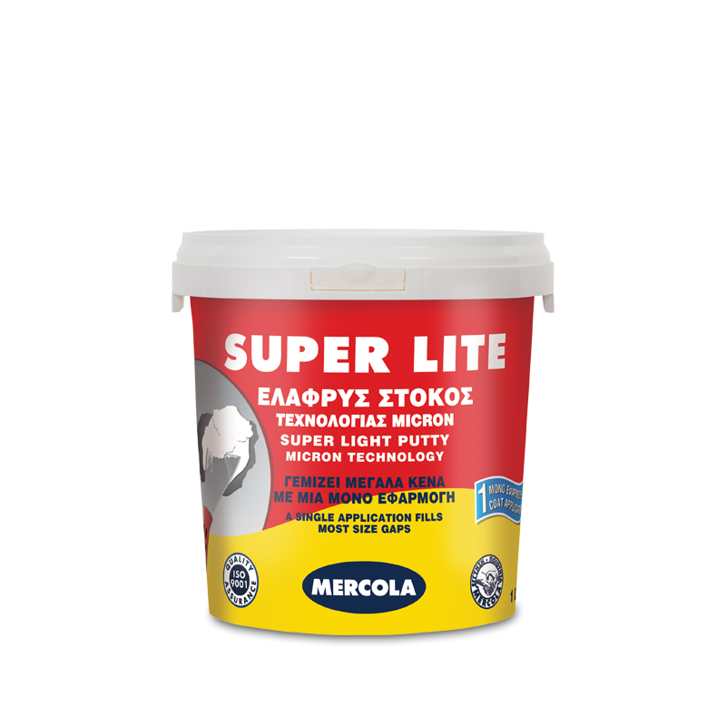 SUPER LITE 1 LITER MERCOLA (Revolutionary ready to use, lightweight white filler based on micro cell technology)