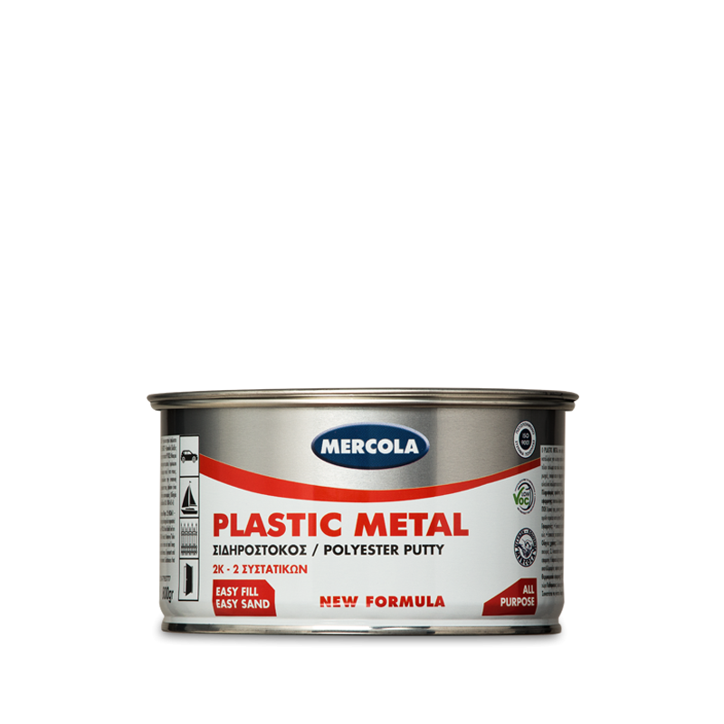  PLASTIC METAL / POLYESTER PUTTY 250GR ( 2 component polyester putty)