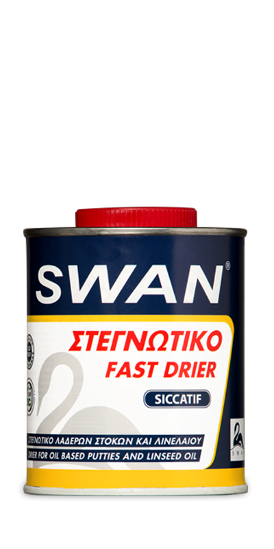 SWAN FAST DRIER 500ML (Στεγνωτικό λαδερών στόκων και λινελαίου)