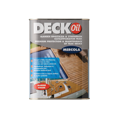 DECK OIL CLEAR 1 ΛΙΤΡΟ  (Ιδανική προστασία και συντήρηση καταστρωμάτων teak)
