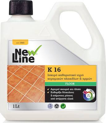 K16 ΚΑΘΑΡΙΣΤΙΚΟ ΠΛΑΚΙΔΙΩΝ NEW LINE 3 LITER