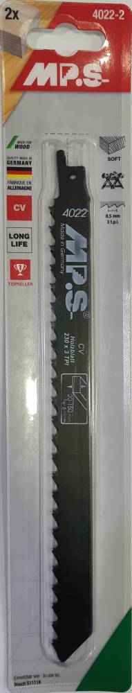 SAW BLADE FOR WOOD 230MM  (2PCS) 4022-2 MPS