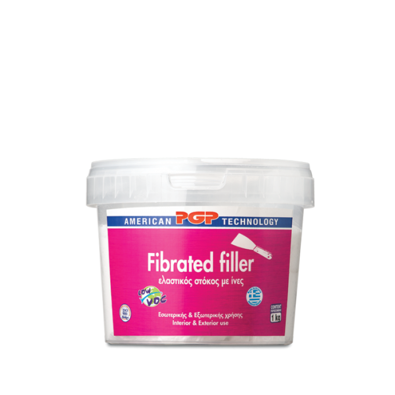 PGP FIBRATED FILLER WHITE 500G (READY MIXED ACRYLIC FILLER)