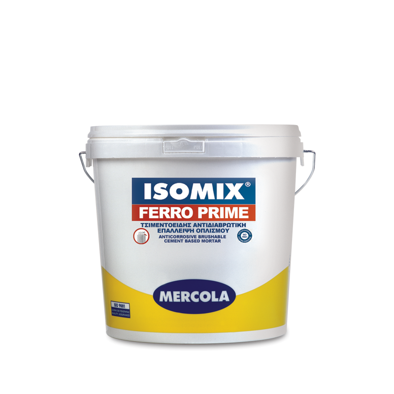 ISOMIX FERRO PRIME 750GR MERCOLA (BRUSHABLE CEMENT BASED DRY MIX ANTICORROSION SEALING SLURRY)