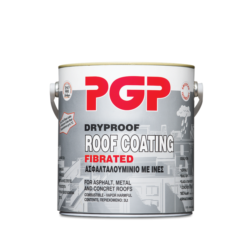 PGP DRYPROOF ROOF COATING SILVER 10L 