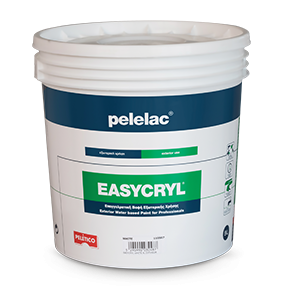 ΑΚΡΥΛΙΚΟ ΧΡΩΜΑ EASYCRYL P101 SUPERWHITE 9L PELELAC PELETICO