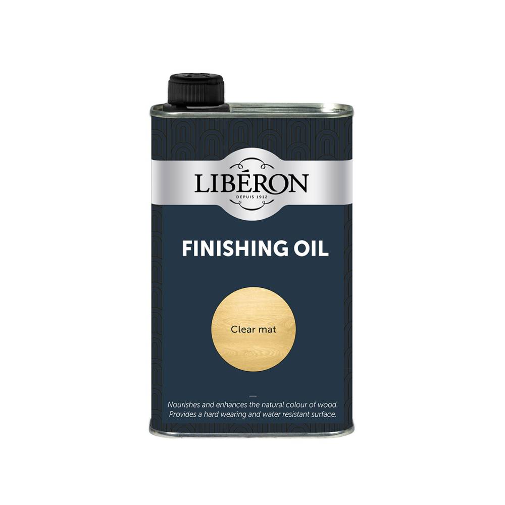 FINISHING OIL CLEAR MATT 500ML LIBERON 