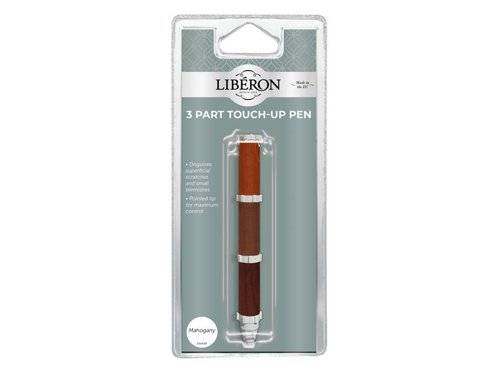 3-PART TOUCH-UP PEN MAHOGANY 30GR LIBERON 