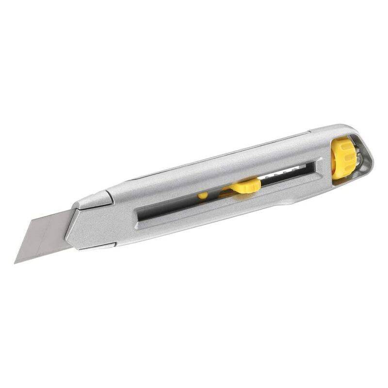 STANELY INTERLOCK 18MM METAL SNAP OFF KNIFE 0-10-018