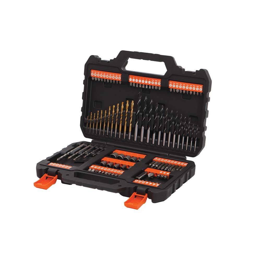 SET 109 PCS DRILL & BIT BLACK & DECKER  A7200-XJ