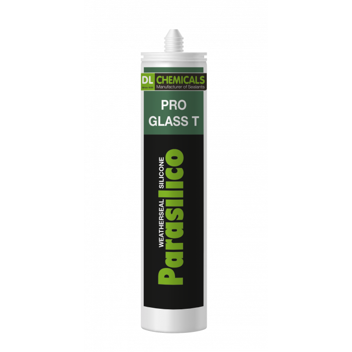 PARASILICO PRO GLASS RAL 9011 GRAPHITE BLACK 300ML(NEUTRAL SILICONE SEALANT)