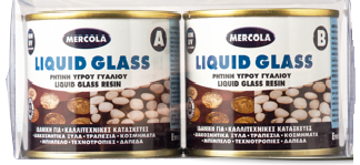 LIQUID GLASS A+B 320GR MERCOLA