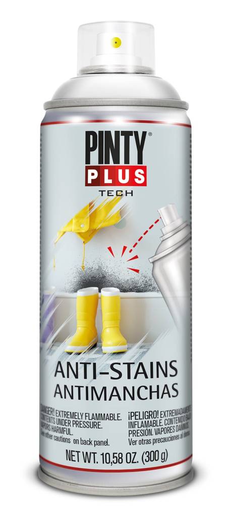 ΣΠΡΕΙ ANTI-STAINS ΛΕΥΚΟ 400ML PINTYPLUS