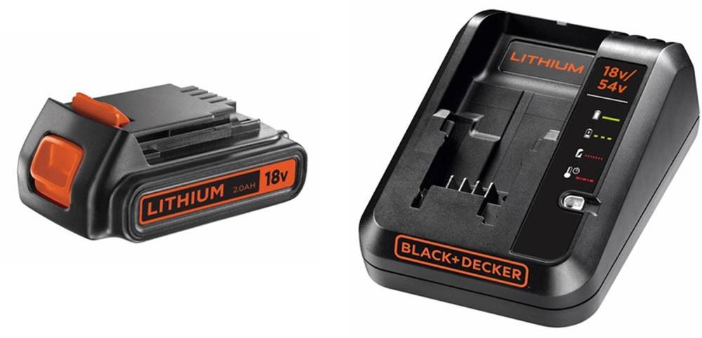 ΦΟΡΤΙΣΤΗΣ 1Α + 1.5AH ΜΠΑΤΑΡΙΑ BDC1A15-QW BLACK & DECKER