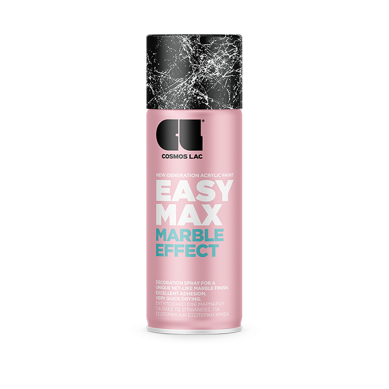 EASY MAX SPRAY MARBLE EFFECT ΛΕΥΚΟ 400ML 