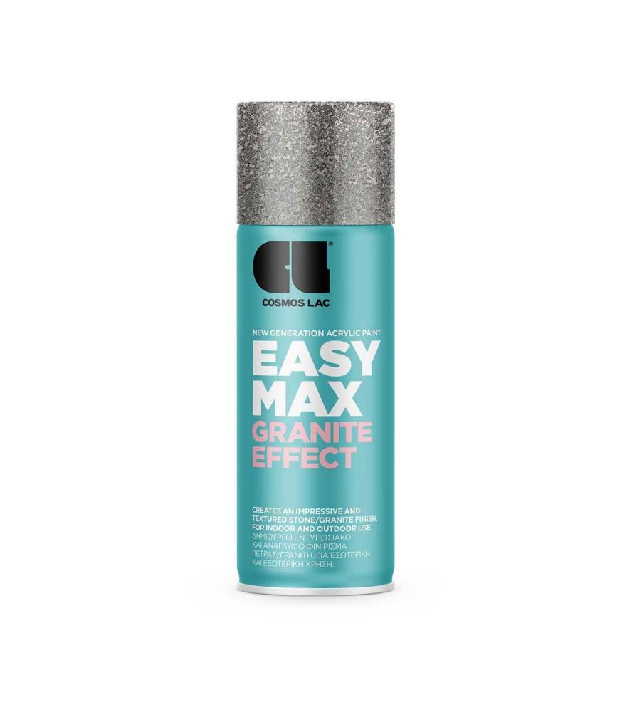 EASY MAX SPRAY GRANITE EFFECT ΓΚΡΙΖΟ 400ML 
