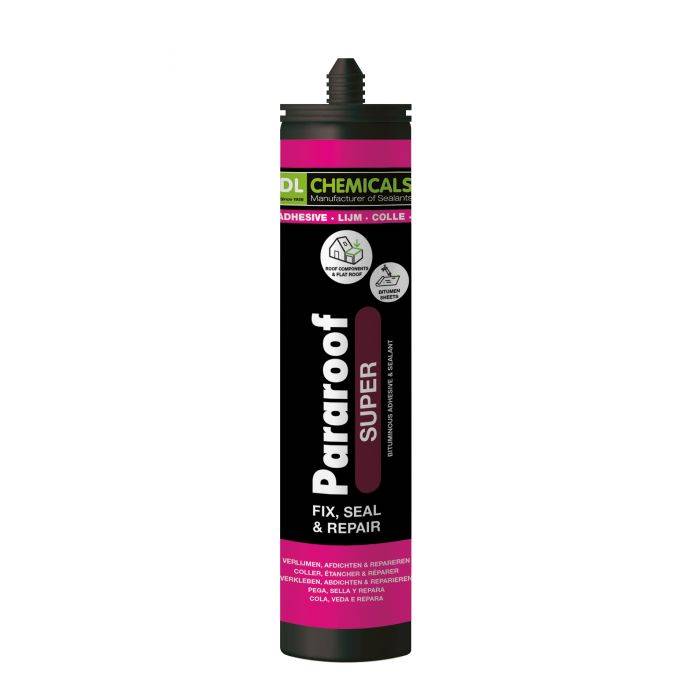 PARAROOF SUPER 300ML BLACK BITUMINOUS ADHESIVE & SEALANT