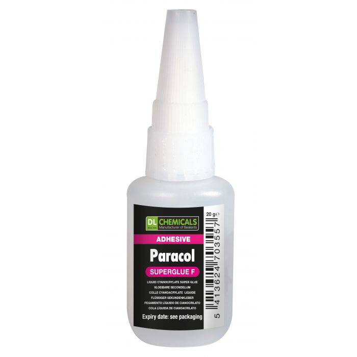 PARACOL SUPERGLUE F ADHESIVE 20GR CLEAR