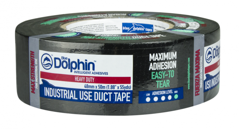 Industrial Heavy Duty Duct Tape 48mm x 50m (Black)