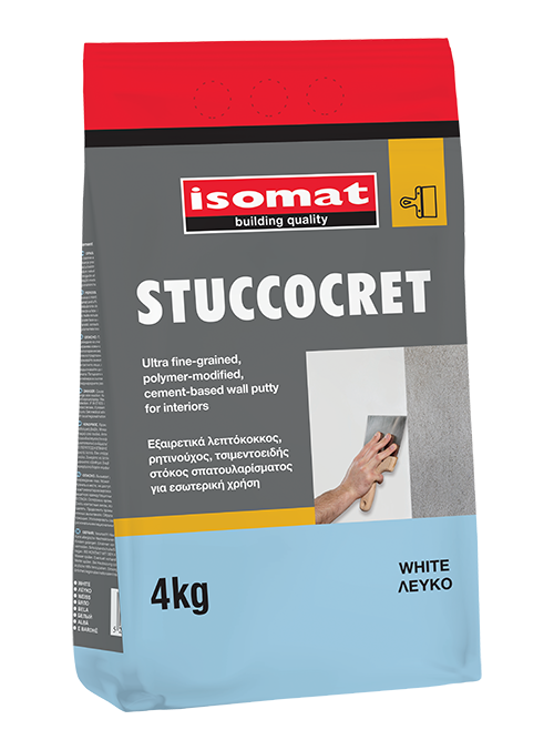 ISOMAT STUCCOCRET 4KG WHITE (